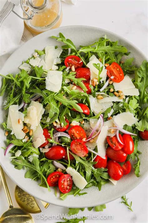 Easy Arugula Salad Spend With Pennies