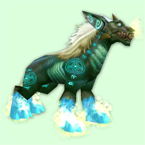 Green Runehound Pet Look Petopia Hunter Pets In The World Of Warcraft