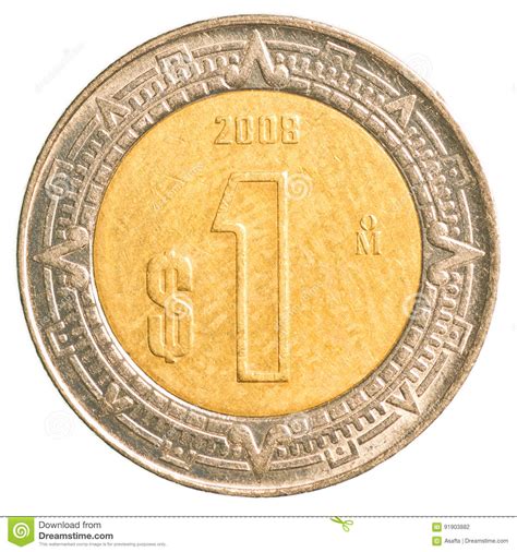 Peso raws wirklich so krass wie justin sagt. One mexican peso coin stock photo. Image of exchange ...