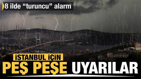 Meteorololjiden Son Dakika Hava Durumu Açıklaması Afaddan İstanbul