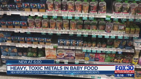 The levels of toxic metals in the products far exceed the limit the us food and drug administration has set for other products like. Study finds that majority of baby foods tested contain ...