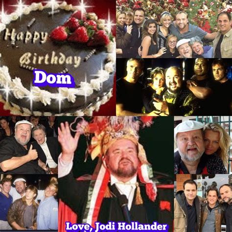 Dom Deluises Birthday Celebration Happybdayto