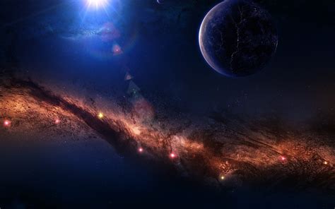 Fond d écran 1680x1050 px cosmos galaxie espace univers 1680x1050