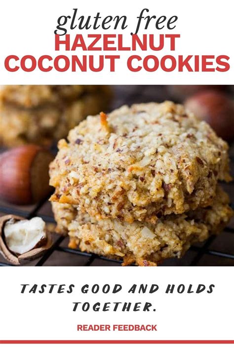 Hazelnut Coconut Cookies Recipe Coconut Cookies Recipes Coconut