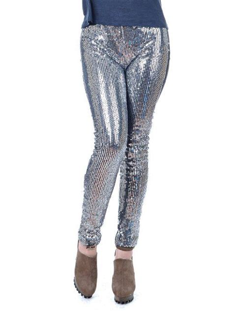 How Is It These Silver Sequinned Leggings Are Only 22 And The Dk Ones