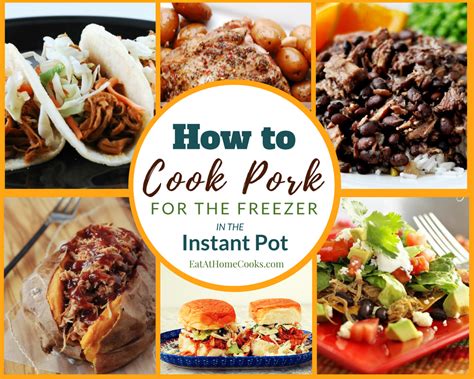 Longer than that can result. How to cook Pork for the Freezer in the Instant Pot Pressure Cooker - Eat at Home