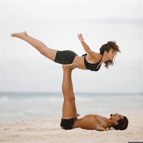 Heavy Stuff Couples Yoga Poses Acro Yoga Poses Wellness Fitness