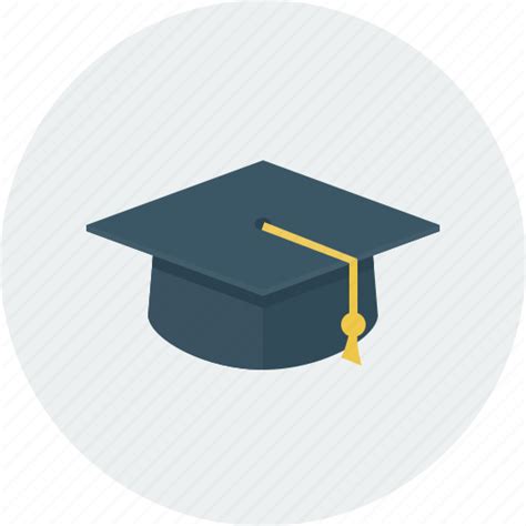 College Education Hat School Student Study Univercity Icon