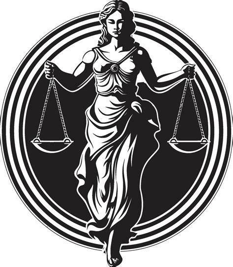judicial grace justice lady vector virtuous vigilance iconic justice lady 35910858 vector art at