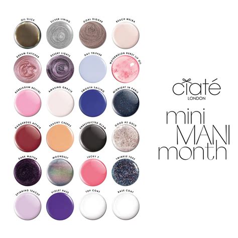 Mini Mani Month 2020 Nail Polish Advent Calendar And Ciaté Uk