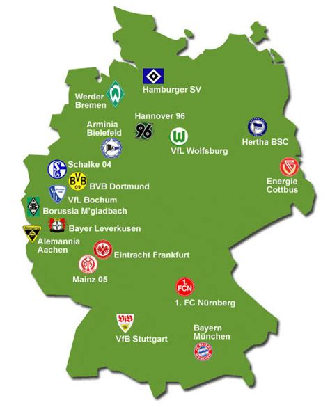 Bei fragen, schreib uns an shop@handball.de. Mapa de Equipos de Bundesliga
