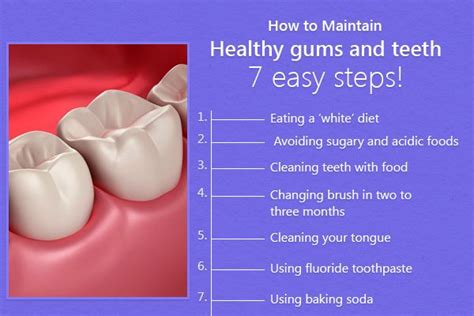 How To Maintain Healthy Gums And Teeth 7 Easy Steps Gum Disease