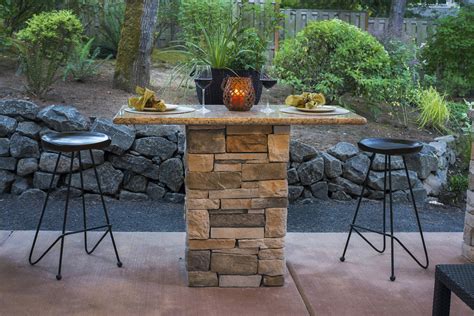 Outdoor Kitchen Bar Paradise Restored Landscaping