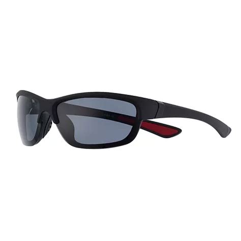 Mens Dockers® Polarized Rubberized Blade Sunglasses