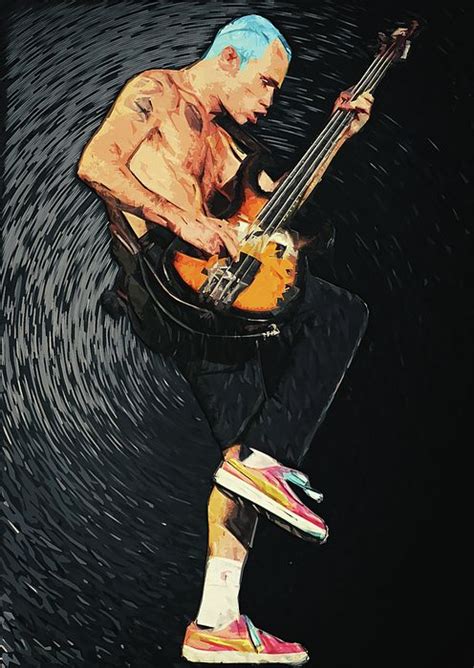 Michael Peter Balzary Flea Red Hot Chili Peppers Bassist Rock