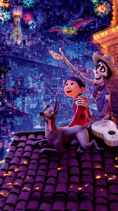 Coco (2017) Phone Wallpaper | Arte disney, Fondos de ...