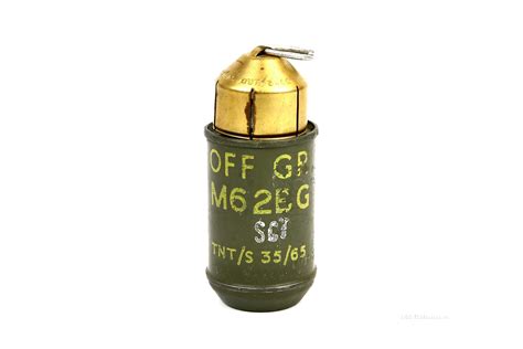 Belgian M62 Bg Offensive Cutaway Grenade