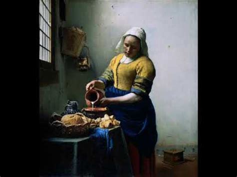 The original size is 45.5 cm height x 41 cm width. Johannes Vermeer's "The Milkmaid" - YouTube