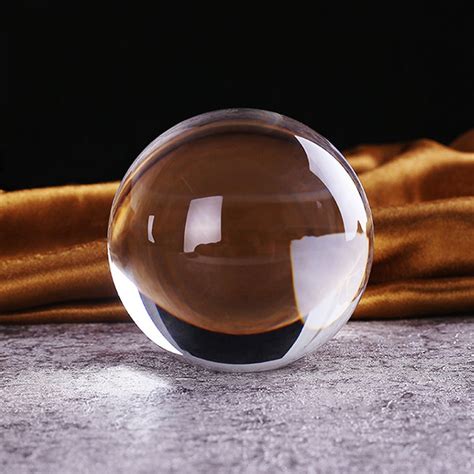 7cm Clear Magic Crystal Ball Glass Sphere For Sale Photography