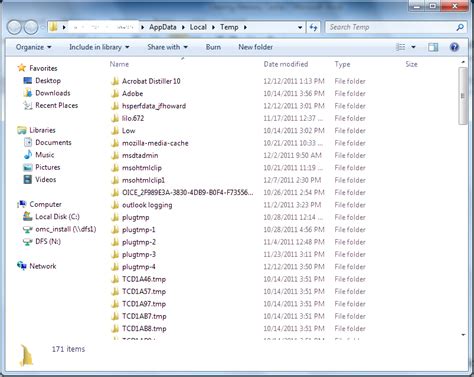 Clear Temporary Files On Windows 7 College Of Medicine