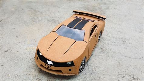 Electric Car How To Make Electric Super Toy Car Using Cardboard Very