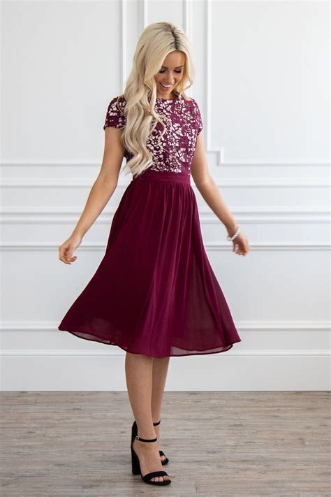 44 Adorable Semi Formal Dresses Ideas For Winter In 2020 Modest