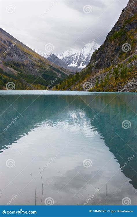 Turquoise Lake And Mountains Stock Photo Image Of Outdoors