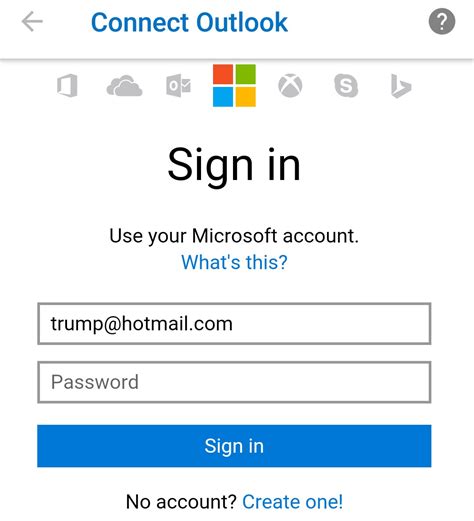 Hotmail Sign In Hotmail Login