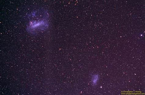 Large And Small Magellanic Clouds Night Sky Te Ara Encyclopedia Of