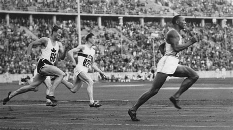 Jesse Owens Wins Four Gold Medals At 1936 Summer Olympics Sports