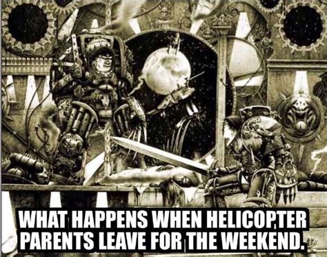 40k Horus Heresy Helicopter Parent Meme Warhammer 40k Artwork Sci Fi