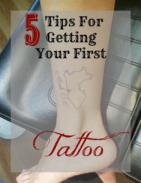 Woven By Words 5 Tips For Getting Your First Tattoo