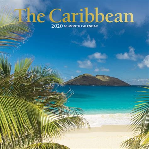 The Caribbean 2020 Mini Wall Calendar By Plato Plato Calendars