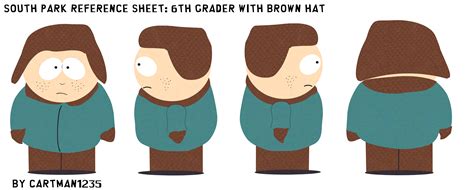 Reference Sheet 6th Grader With Brown Hat By Cartman1235 On Deviantart