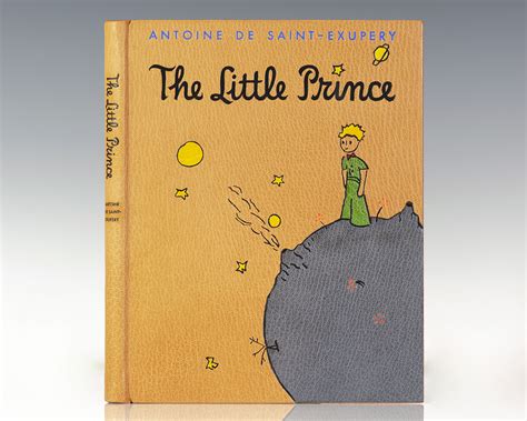 The Little Prince Antoine De Saint Exupery Signed Limited First Edition