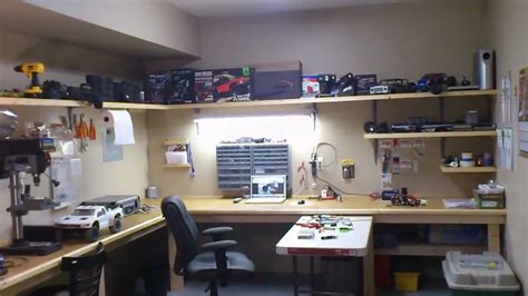 A Tour Of My Rc Garage Youtube