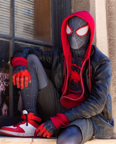 Spiderman Suits Spiderman Cosplay Marvel Spiderman Art Marvel Cosplay Miles Morales