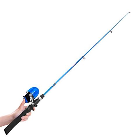 Kids Fishing Poletelescopic Fishing Rod And Reel Combos With Spincast