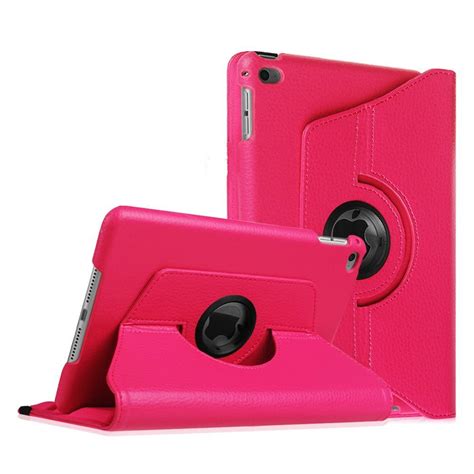 For Ipad Mini 4 Case 360 Degrees Rotating Pu Leather Flip Cover Case