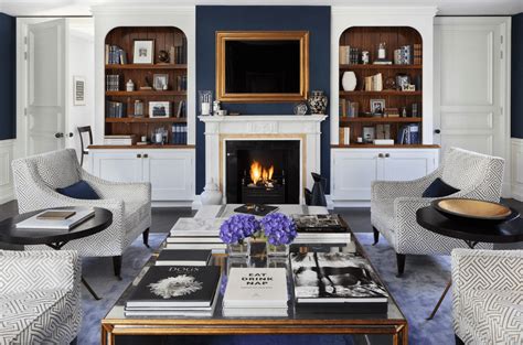 20+ Beautiful Living Rooms With Fireplaces