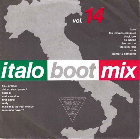 Italo Boot Mix Vol 14 7 Zyx Vinyl Single Germany