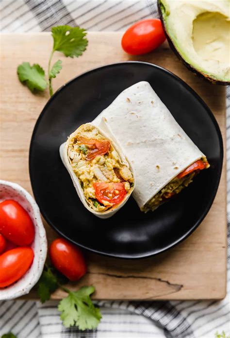 Chicken Avocado Wrap — Healthy 5 Minute Meal — Salt And Baker