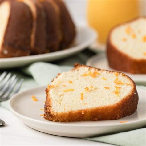 Orange Pound Cake Baked By An Introvert