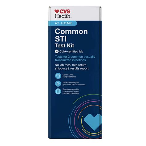 CVS Health Common STI Test Kit, At-Home Lab Test for Chlamydia