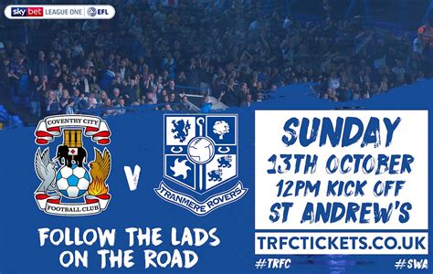 Coventry City Ticket Details News Tranmere Rovers Football Club