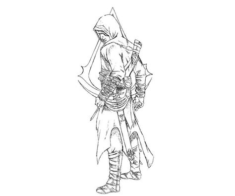 Coloring Page Assassin S Creed Video Games Printable Coloring My XXX