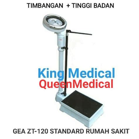 Timbangan Standard Rumah Sakit Gea Zt 120smico Berat Badan Dan Tinggi