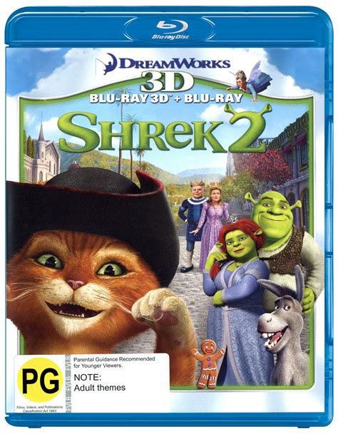 Shrek 2 3d Combo Blu Ray 3d Blu Ray Buy Now At Mighty Ape Nz