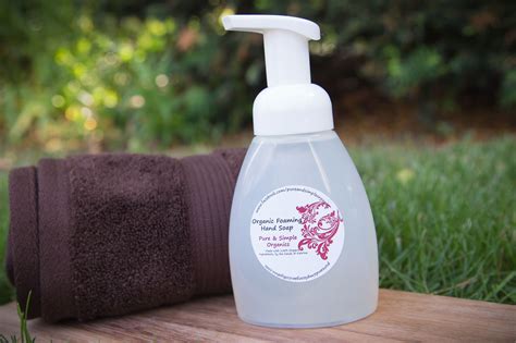 Organic Foaming Hand Soap Made With Distilled Water Pure Castile Soap