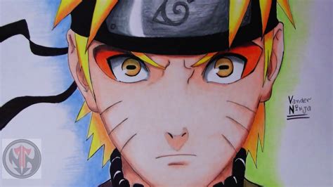 How To Draw Naruto Sage Mode With Color